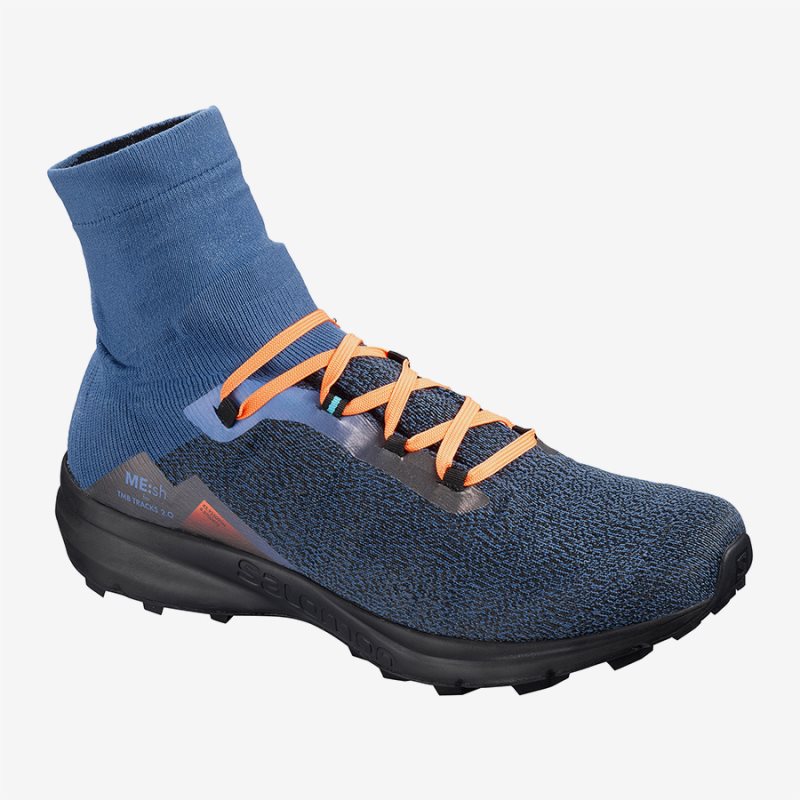 Salomon TMB TRACKS 2.0 L Womens Trail Running Shoes Navy UK CHPR